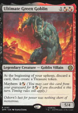 Ultimate Green Goblin - Marvel's Spider-Man - 157 - MTG Magic - Image 1