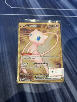 Mew ex - (151 Metal Card) 205/165 Sv: Scarlet & Violet 151 Regular - Image 1