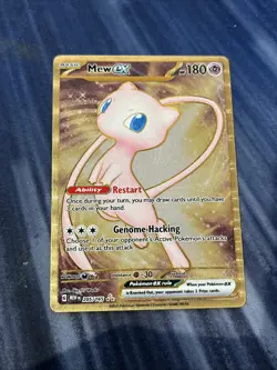 Mew ex - (151 Metal Card) 205/165 Sv: Scarlet & Violet 151 Regular - Image 2