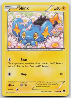 Pokemon Card Shinx Common XY - BREAKpoint 44/122 - Image 1