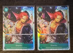 ST16-004 Shanks English SR One Piece TCG Card Game - Image 1