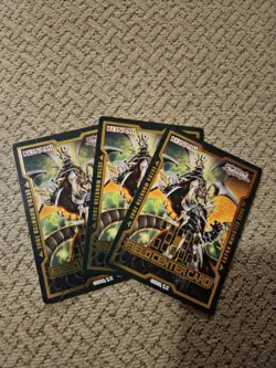 Yugioh field center cards X3 Armed Dragon of Thunder Lv 10 - Image 1