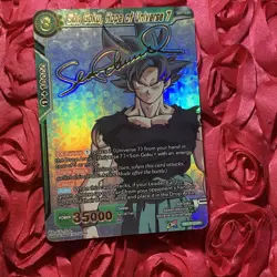 GOKU Dragon Ball Z SEVEN Waifu Anime Holo Girl ACG Card - Image 1