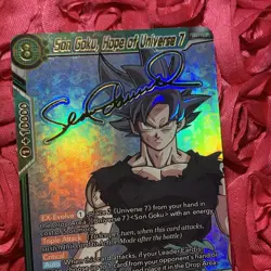 GOKU Dragon Ball Z SEVEN Waifu Anime Holo Girl ACG Card - Image 2
