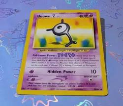Unown Y 40/64 Neo Revelation Pokemon Card NM - Image 3