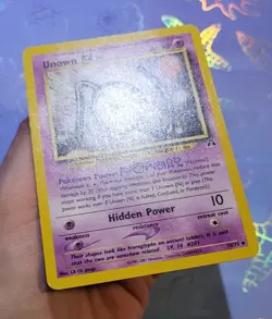 Unown [N] 50/75 Neo Discovery Pokemon Card NM - Image 4