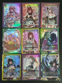 Union Arena – Goddess of Victory: NIKKE 9 PcSR Card Bundle Ships from Japan N/M - Image 1
