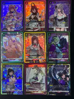 Union Arena – Goddess of Victory: NIKKE 9 PcSR Card Bundle Ships from Japan N/M - Image 2
