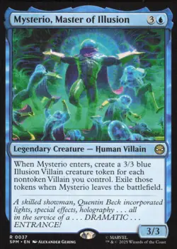 Mysterio, Master of Illusion - Marvel's Spider-Man SPM - 37 - MTG Magic - Image 1