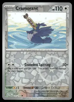 Cramorant 137/159 Reverse Holo Journey Together Pokemon TCG trading card - Image 1