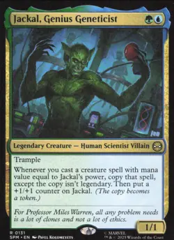 Jackal, Genius Geneticist - Marvel's Spider-Man SPM - 131 - MTG Magic - Image 1