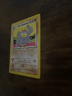 Pokemon Card - Light Machamp Neo Destiny 25/105 Rare LP - Image 2