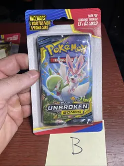 Sun & Moon Unbroken Bonds Booster Pack Sealed Pokemon TCG +1 Promo Card Pack B - Image 2