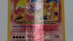 Pokemon TCG Charizard Evolutions Reverse Holo Card 11/108 - Image 3
