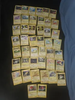 Vintage Pokemon Cards 1999 Lot Of 44 Cards - Image 1