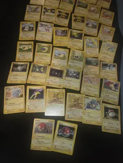 Vintage Pokemon Cards 1999 Lot Of 44 Cards - Image 4