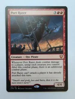 MTG Port Razer (CMR) Commander Legends Regular Mythic 193/361 - Image 1