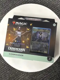 MTG Duskmourn – Miracle Worker Commander Deck | Precon | Magic | DSC - Image 1