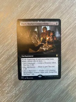 🔮 MTG: Black Market Connections (Extended Art) Commander Legends - Image 1