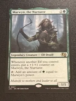 MTG Foundations Jumpstart Marwyn, the Nurturer 0687 Rare - Image 1