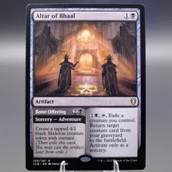 Altar of Bhaal Normal 109 CLB Commander Legends: Battle for Baldur's Gate NM MTG - Image 1