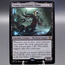 Vraan, Executioner Thane Normal 114 ONE Phyrexia: All Will Be One NM MTG - Image 1