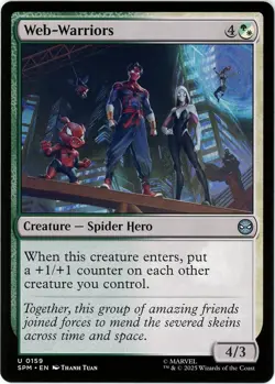 Web-Warriors - 0159 - Marvel's Spider-Man - MTG - SHIPS NOW - NM/M - Image 1
