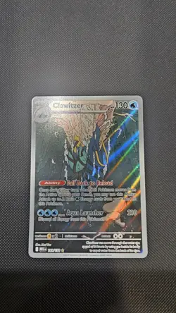 Clawitzer 141/132 Illustration Rare Mega Evolution Pokemon Holo Near Mint - Image 1