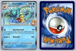 MISTY'S GYARADOS 049/182 R DESTINED RIVALS POKEMON HOLO NM GOSSAN - Image 3