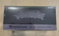 TEAR IN SEAL - Pitch Black POKEMON CENTER PKC Elite Trainer Box ETB Factory - Image 5