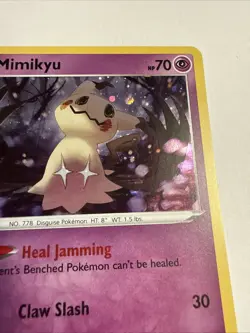 Mimikyu 081/189 Cosmos Holo Rare 2020 Pokemon Darkness Ablaze Card NM - Image 4