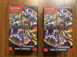 Pokemon TCG Pitch Black Booster Bundle Sealed Small Tears Directly From PC x2 - Image 1