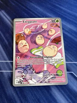 Exeggcute Pokemon Surging Sparks 192/191 Illustration Rare Full Art Holo SV NM - Image 1