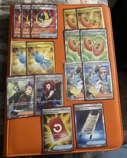 Pokemon TCG Trainer Lot of 14 playable full art trainers - Image 1