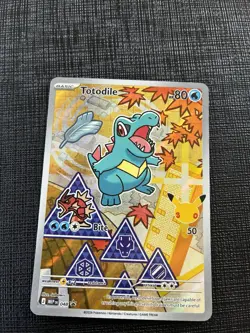Pokemon Totodile 048 First Partners Series 2 Johto - Image 1