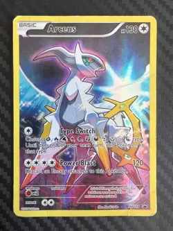 Pokemon TCG Arceus Black Star Promo XY116 Holo DMG - Image 1