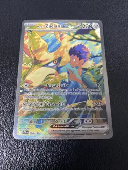 Hop's Zacian ex 186/159 Pokemon Journey Together - NM - Image 1