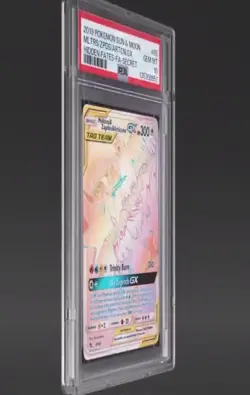 Pokemon Moltres Zapados Articuno GX 69/68 Hidden Fates Secret Rare PSA 10 - Image 2