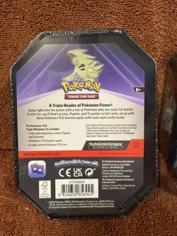 Pokemon TCG Triple Whammy Collector Tins (x3) - Darkrai - Slaking - Tyranitar - Image 5