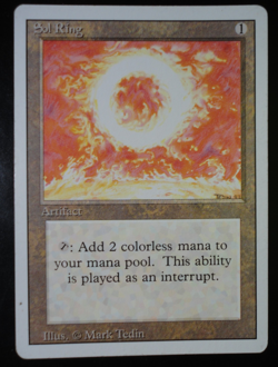 Sol Ring Revised Edition LP Lightly Played MTG Magic the Gathering - Image 1