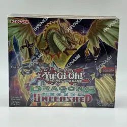 Yugioh Dragons Of Legend Unleashed 1st Edition Booster Box Factory Sealed Eng - Image 1