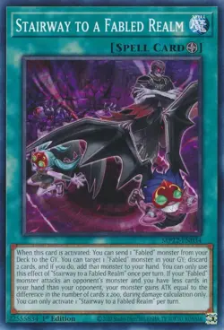 MP22-EN034 - Stairway to a Fabled Realm - Common - 2022 Tin of the Pharaoh's God - Image 1