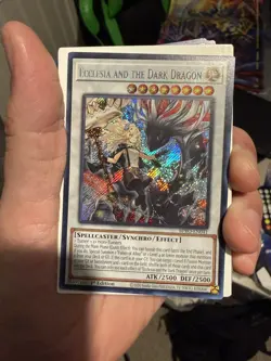 Ecclesia and the Dark Dragon BPRO-EN041 Secret Rare NM-M 1st Edition NA Print - Image 1