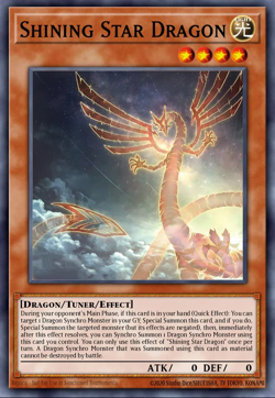 Shining Star Dragon BLTR-EN002 - Secret Rare 1st Ed - NM - - Image 1