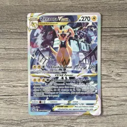 Pokemon TCG Zeraora VSTAR GG43/GG70 Crown Zenith Galarian Gallery NM - Image 1