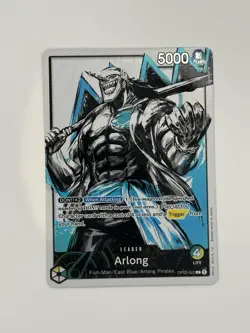 Arlong OP03-022 Alternate Art Leader English One Piece Card Game TCG - Image 1