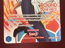 Round 1 Sanji English One Piece Promo OP15-047 In Hand! - Image 4