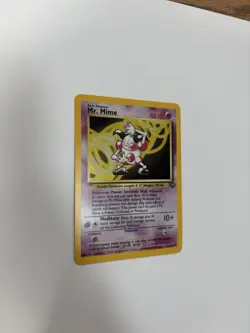 Wizards of the Coast Pokemon TCG Jungle Mr. Mime 6/64 Holo Rare Unlimited 1999 - Image 3