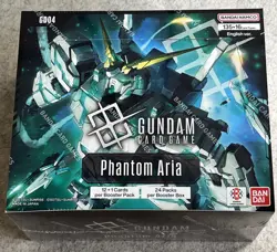 Gundam Card Game TCG GD04 Phantom Aria English Booster Box New Sealed FAST🚚2DAY - Image 1