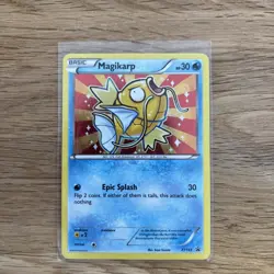 Pokemon TCG Magikarp XY143 Basic Holo Black Star Promo Card XY - Image 1